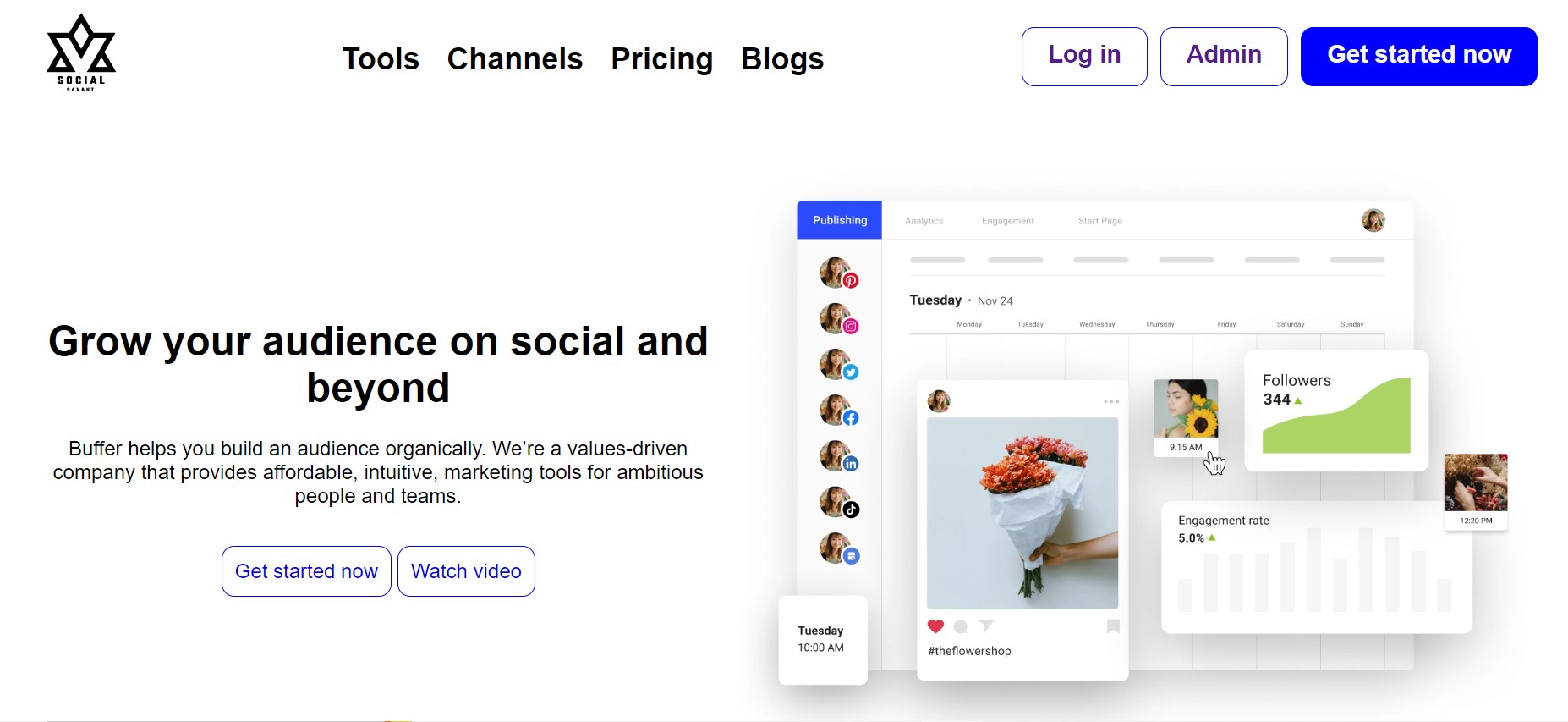 Social-Savant: Grow Socially